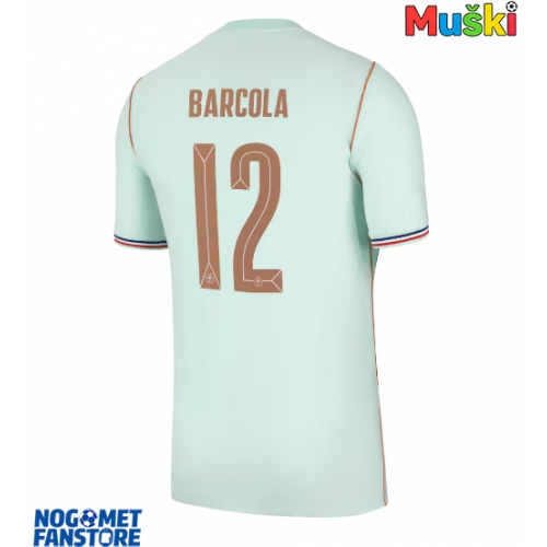Francuska Bradley Barcola #12 Gostujuci Dres SP 2026 Kratak Rukav